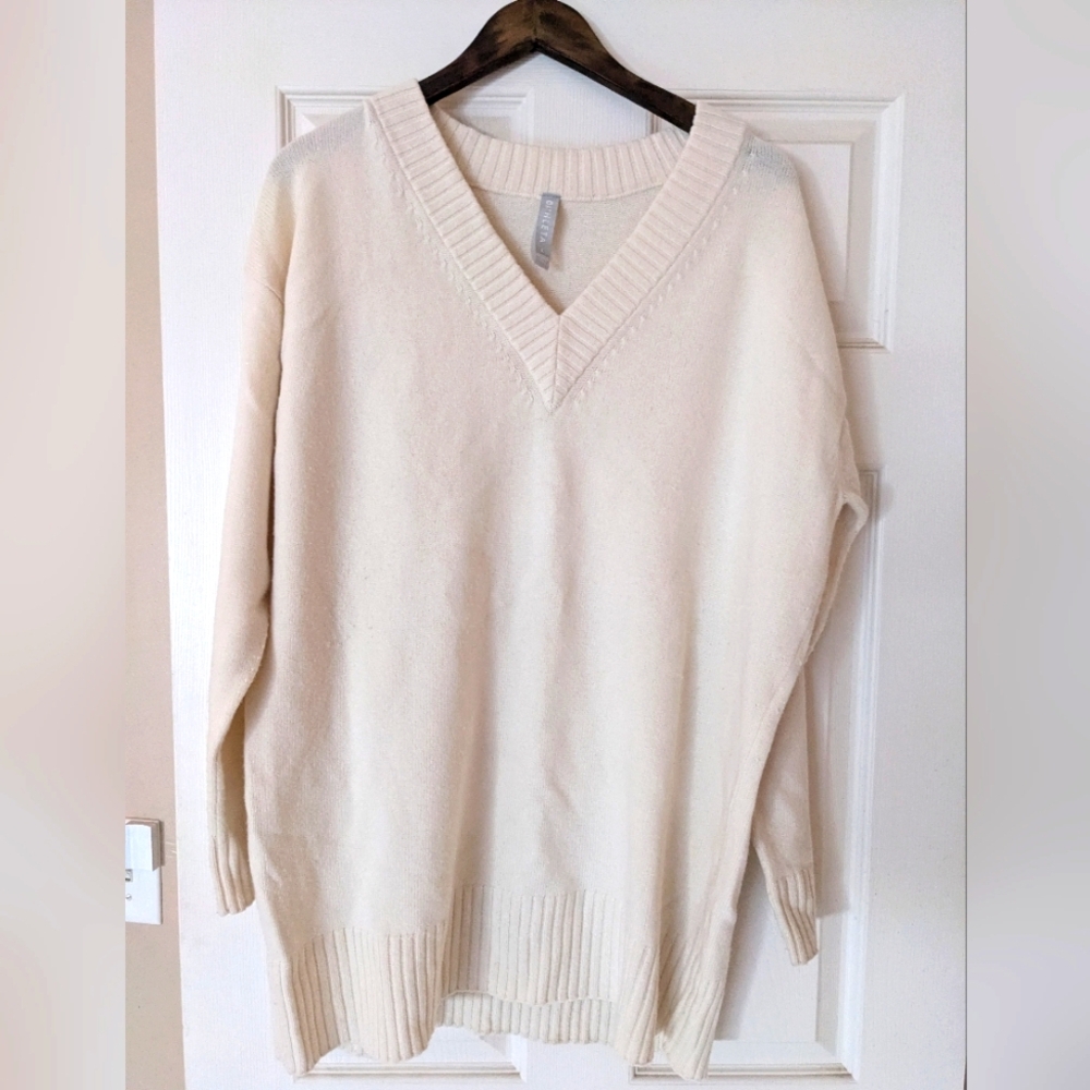 Athleta wool and cashmere tunic sweater